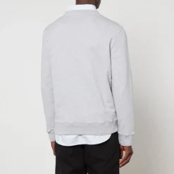 Sweatshirts|Maison Kitsuné Handwriting Cotton-Jersey Sweatshirt - S