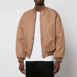 Jackets|Coats|Golden Goose Maison Kitsuné Logo-Embroidered Nylon Bomber Jacket - S