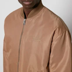 Jackets|Coats|Golden Goose Maison Kitsuné Logo-Embroidered Nylon Bomber Jacket - S