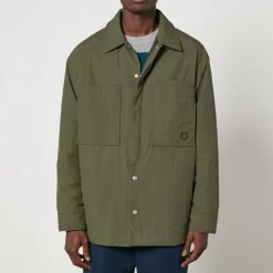 Shirts|Shirts|Dr. Martens Maison Kitsuné Nylon Fox Head Nylon Padded Overshirt - S