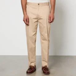 Trousers|Maison Kitsuné Straight Cotton-Gaberdine Chinos - 48/XXL
