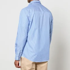 Shirts|Shirts|AMI x Coggles Maison Kitsuné Striped Cotton-Poplin Shirt - S