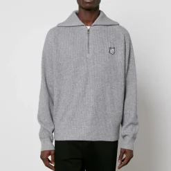 Knitwear|Maison Kitsuné Tonal Fox Head Knit Jumper - M