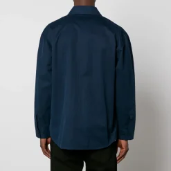 Shirts|Shirts|Dr. Martens Maison Kitsuné Tonal Fox Head Patch Cotton-Gabardine Overshirt - S