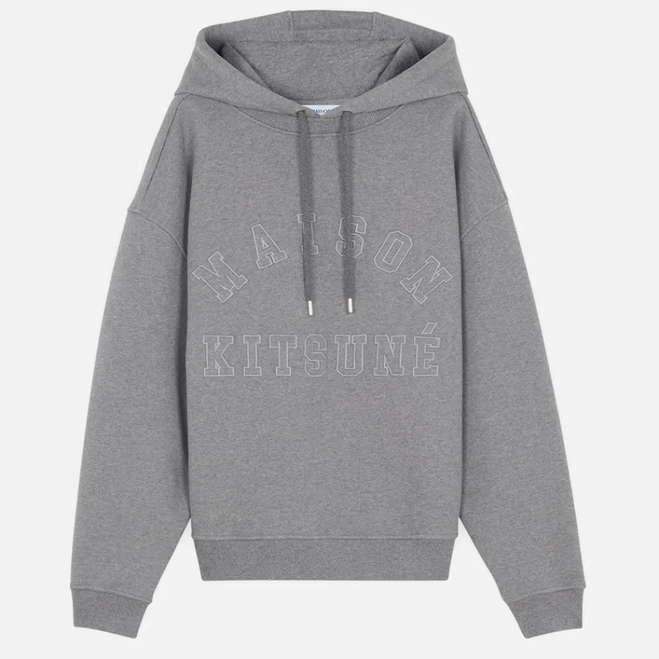 Sweatshirts|Carhartt WIP Maison Kitsuné Varsity Cotton-Jersey Hoodie - S