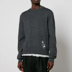 Sweatshirts|Dr. Martens Maison Margiela Distressed Wool Jumper - M