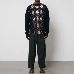 Knitwear|Dr. Martens Maison Margiela Harlequin Wool-Blend Jumper - L