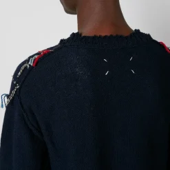 Knitwear|Dr. Martens Maison Margiela Harlequin Wool-Blend Jumper - L