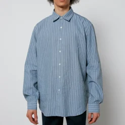 Shirts|Shirts|Dr. Martens Maison Margiela Linen-Blend Seersucker Shirt - 39"