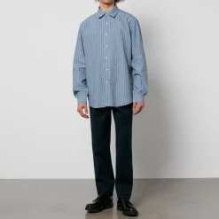 Shirts|Shirts|Dr. Martens Maison Margiela Linen-Blend Seersucker Shirt - 39