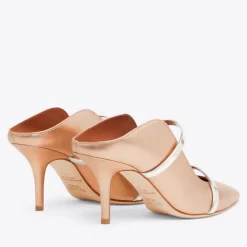Heels|Dr. Martens Malone Souliers Women's Maureen 70 Leather Heeled Mules - UK 3