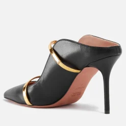 Heels|Dr. Martens Malone Souliers Women's Maureen 85 Leather Heeled Mules - UK 3