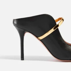 Heels|Dr. Martens Malone Souliers Women's Maureen 85 Leather Heeled Mules - UK 3