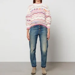 Loungewear|Knitwear|ROTATE Birger Christensen Marant Etoile Ambre Cotton-Blend Jumper - FR 34/UK 6