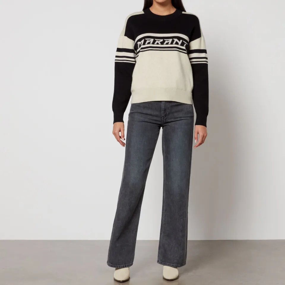 Loungewear|Knitwear|Dr. Martens Marant Etoile Callie Flash Logo-Intarsia Jumper - FR 36/UK 8