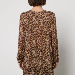 Co-Ord Sets|T-Shirts And Tops|Marant Etoile Daytonea Printed Chiffon Blouse - FR 34/UK 6