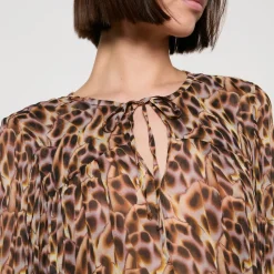 Co-Ord Sets|T-Shirts And Tops|Marant Etoile Daytonea Printed Chiffon Blouse - FR 34/UK 6