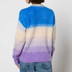 Loungewear|Knitwear|Marant Etoile Drussell Intarsia-Striped Knit Jumper - FR 34/UK 6
