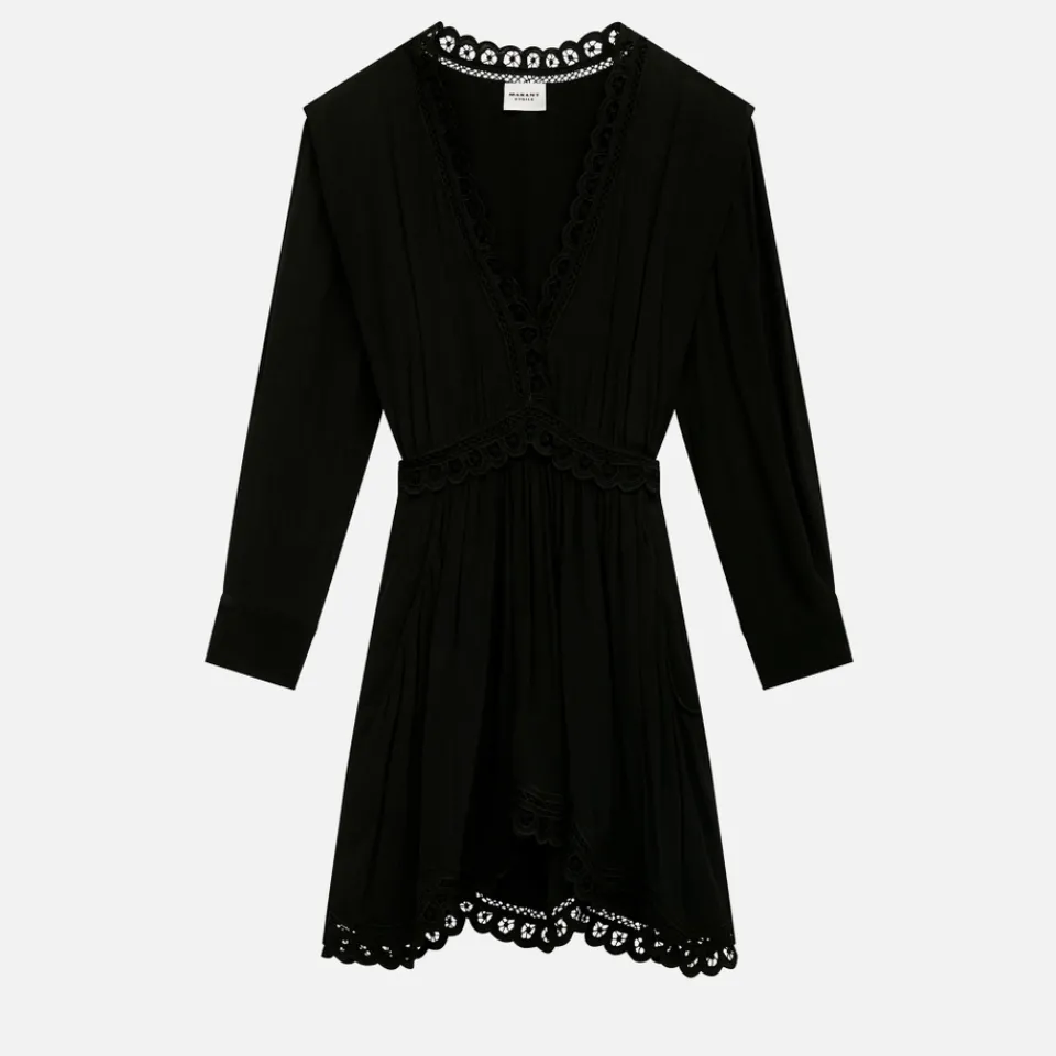 Dresses|Dresses|Dr. Martens Marant Etoile Felie Crepe Mini Dress - UK 12