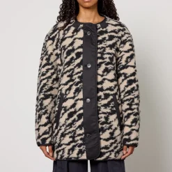 Jackets|Coats|Vagabond Shoemakers Marant Etoile Fernelia Reversible Shell and Teddy Coat - UK 8