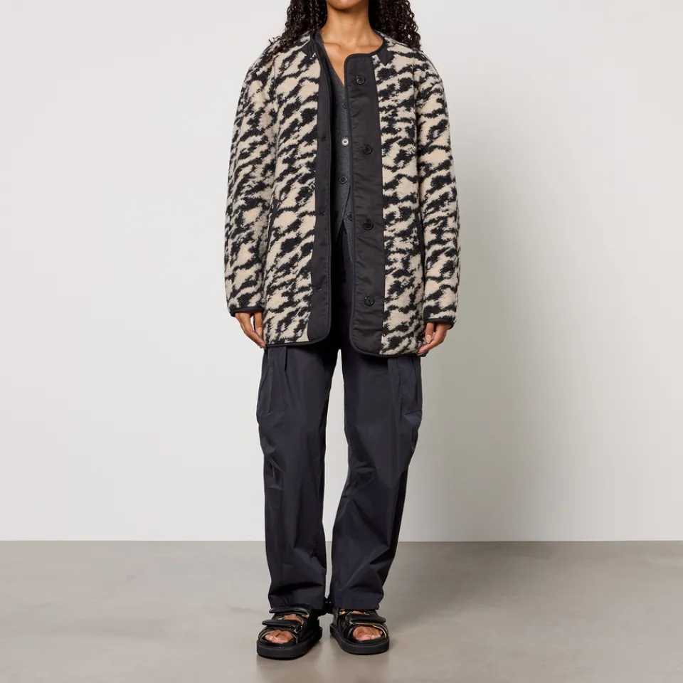 Jackets|Coats|Vagabond Shoemakers Marant Etoile Fernelia Reversible Shell and Teddy Coat - UK 8
