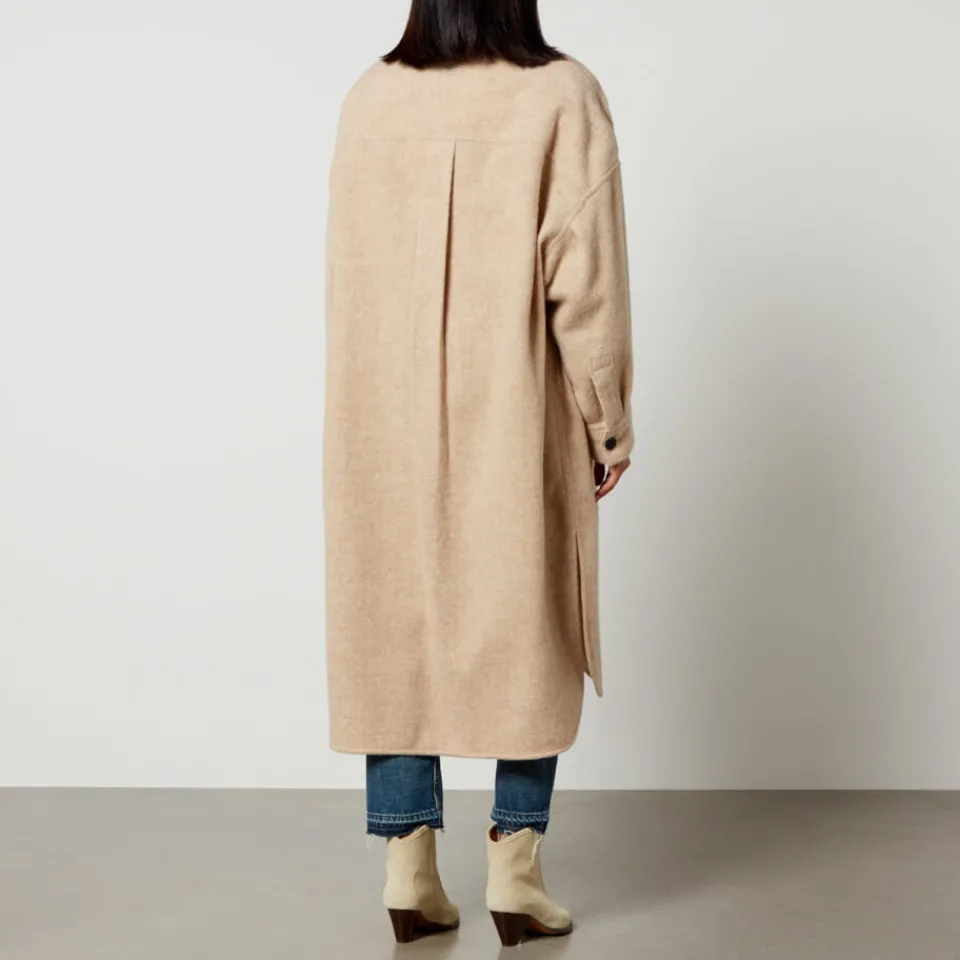 Jackets|Coats|Marant Etoile Fontia Blanket Wool-Blend Coat - T1