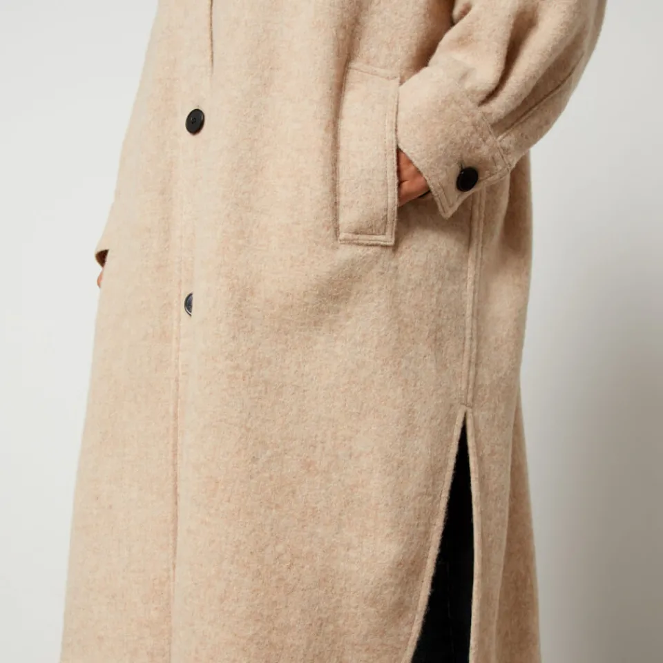 Jackets|Coats|Marant Etoile Fontia Blanket Wool-Blend Coat - T1