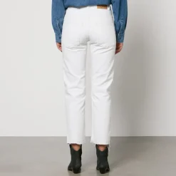 Jeans|Isabel Marant Marant Etoile Jemina Denim Cropped Straight-Leg Jeans - FR 34/UK 6