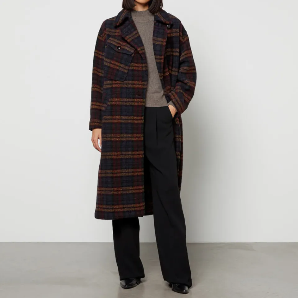 Jackets|Coats|Dr. Martens Marant Etoile Laurie Wool-Blend Coat - FR 38/UK 10