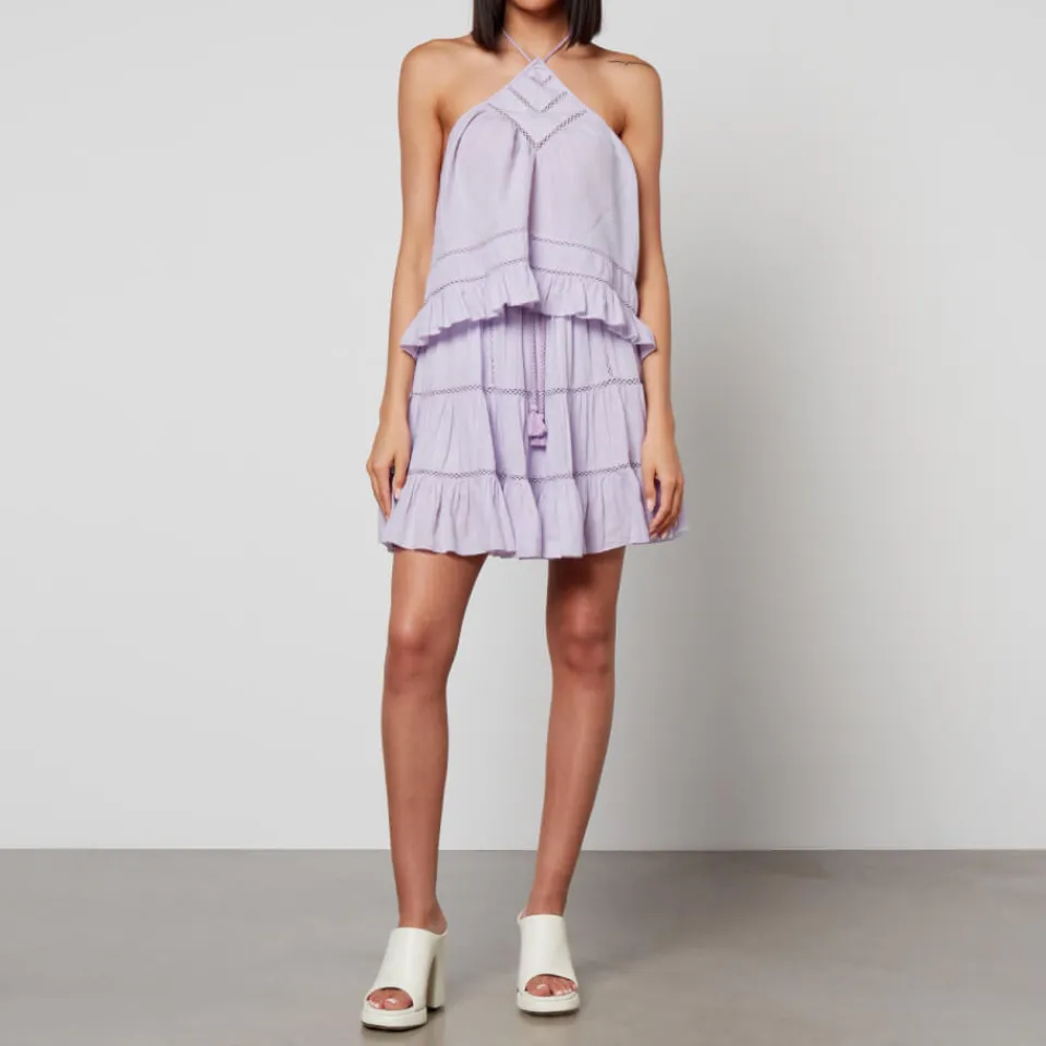 T-Shirts And Tops|Shirts And Blouses|Stine Goya Marant Etoile Lisio Cotton-Blend Jacquard Top - FR 40/UK 12