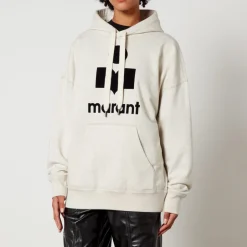 Loungewear|Sweatshirts|Marant Etoile Mansel Cotton-Jersey Hoodie - FR 34/UK 6
