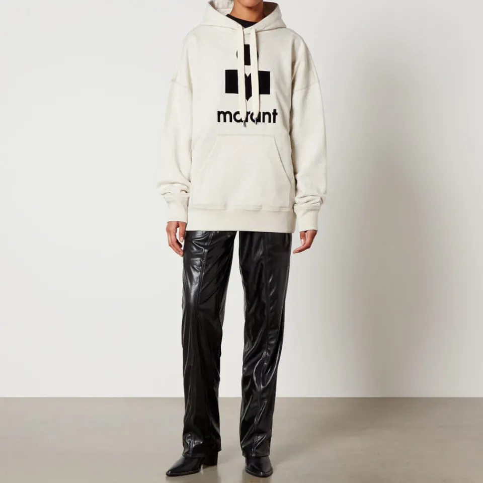 Loungewear|Sweatshirts|Marant Etoile Mansel Cotton-Jersey Hoodie - FR 34/UK 6