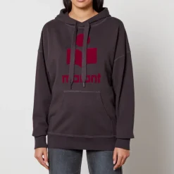Loungewear|Sweatshirts|Marant Etoile Mansel Oversized Cotton-Blend Hoodie - FR 34/UK 6