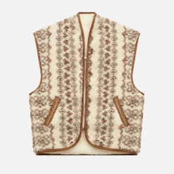 T-Shirts And Tops|Marant Etoile Maximilia Fleece Vest - XS
