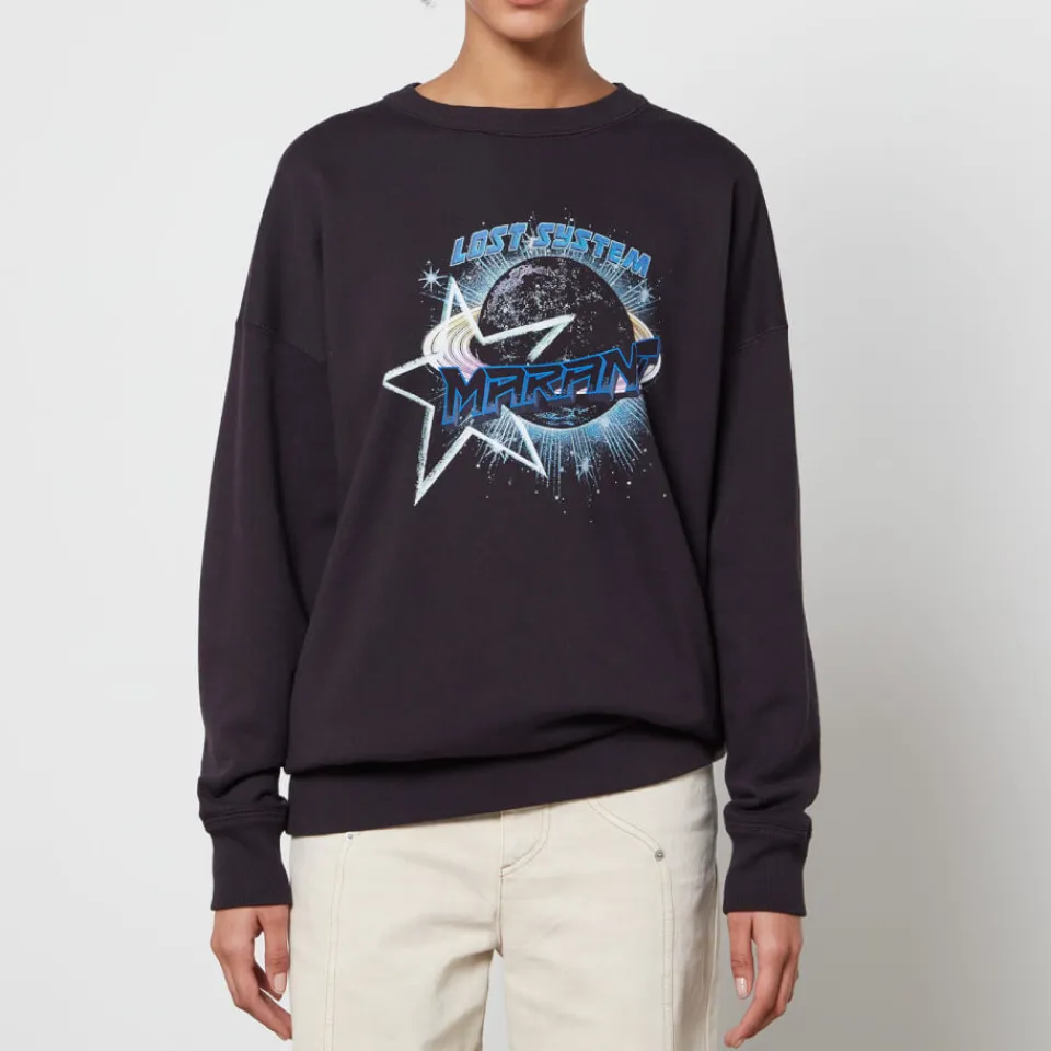 Loungewear|Sweatshirts|Puma Marant Etoile Mindy Galaxy Cotton-Blend Sweatshirt - FR 34/UK 6
