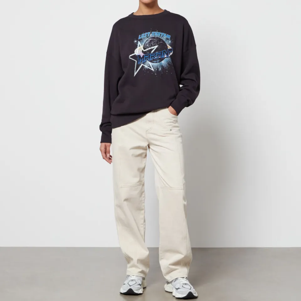 Loungewear|Sweatshirts|Puma Marant Etoile Mindy Galaxy Cotton-Blend Sweatshirt - FR 34/UK 6