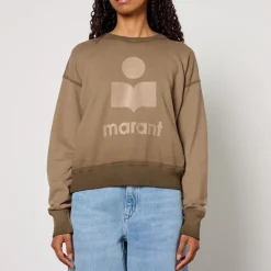 Loungewear|Sweatshirts|Sea New York Marant Etoile Mobyli Cotton-Jersey Sweatshirt - UK 6