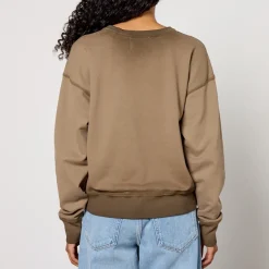 Loungewear|Sweatshirts|Sea New York Marant Etoile Mobyli Cotton-Jersey Sweatshirt - UK 6