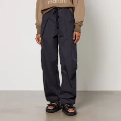 Trousers|Marant Etoile Rebecca Cotton-Blend Trousers - UK 6