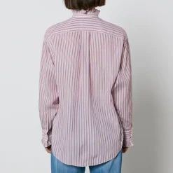 Shirts And Blouses|AMI Marant Etoile Saoli Cotton-Jacquard Shirt - FR 36/UK 8