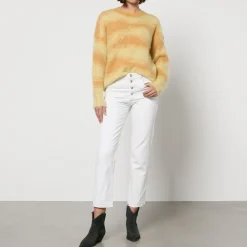 Loungewear|Knitwear|Marant Etoile Sawyer Intarsia-Knit Jumper - FR 34/UK 6