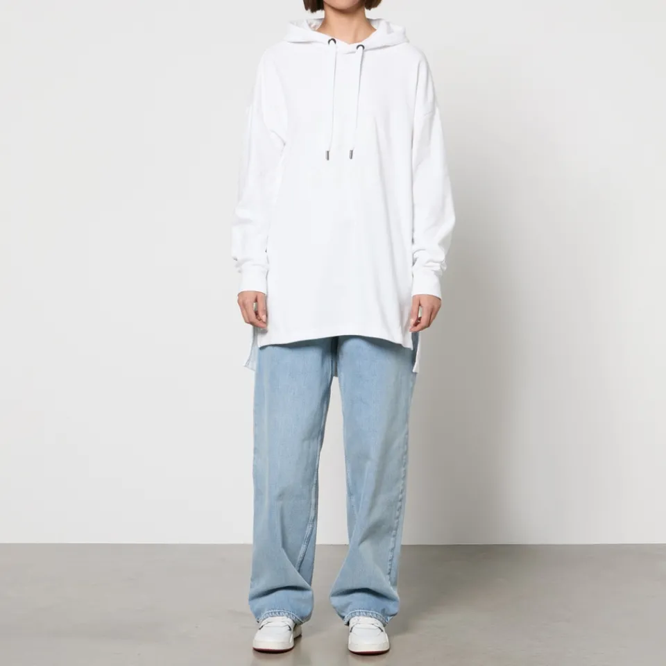 Loungewear|Sweatshirts|Dr. Martens Marant Etoile Shanon Logo-Flocked Cotton-Jersey Hoodie - FR 34/UK 6