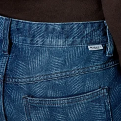 Jeans|Marant Etoile Sulanoa Laser Slim Fit Denim Jeans - FR 36/UK 8