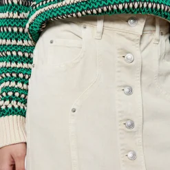 Skirts|Skirts|Marant Etoile Vandy Denim Midi Skirt - FR 34/UK 6