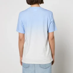 Loungewear|T-Shirts And Tops|Marant Etoile Zewel Flocked Logo Cotton-Jersey T-Shirt - M