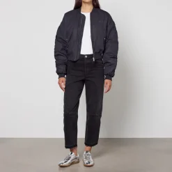 Jackets|Coats|Dr. Martens Marant Étoile Bessime Cotton-Blend Bomber Jacket - UK 6