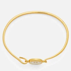 Jewellery|Dr. Martens Marc Jacobs Button Gold-Plated Hinge Bracelet