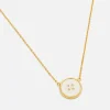 Jewellery|Dr. Martens Marc Jacobs Button Gold-Plated Pendant Necklace