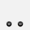 Jewellery|UGG Marc Jacobs Button Silver-Plated Stud Earrings