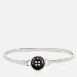 Jewellery|Dr. Martens Marc Jacobs Button Silver-Plated Hinge Bracelet